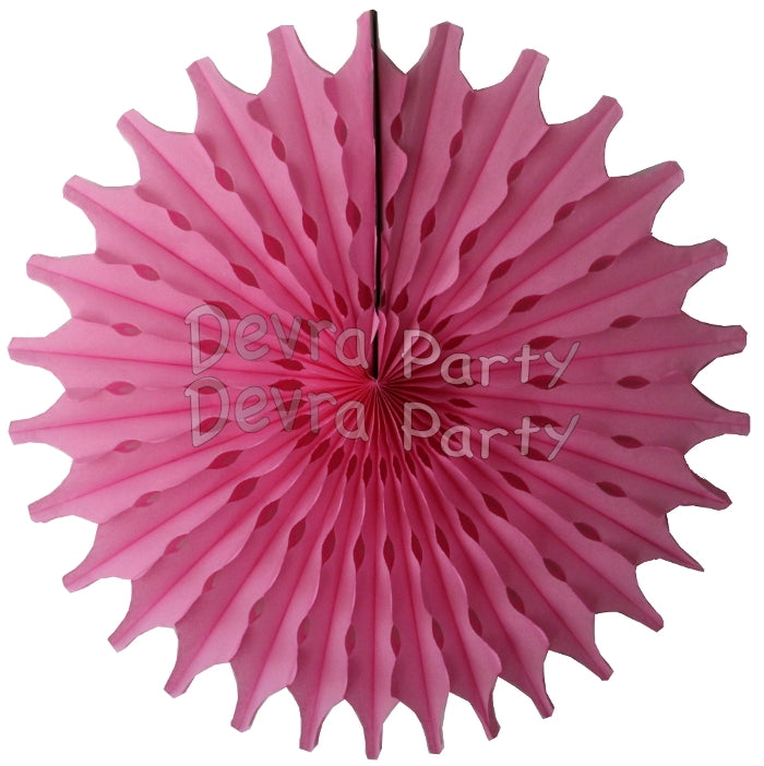 Tissue Paper Fan (Multiple Sizes & Colors)